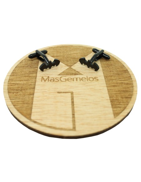 cufflinks batman in black for men 3D