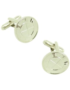 Cufflinks for BMW emblem shirt plated
