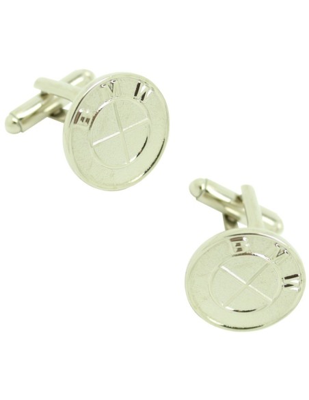 Cufflinks for BMW emblem shirt plated