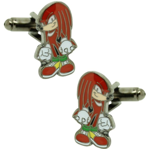 Boutons de manchette Knuckles l'Échidné – Personnage de Sonic