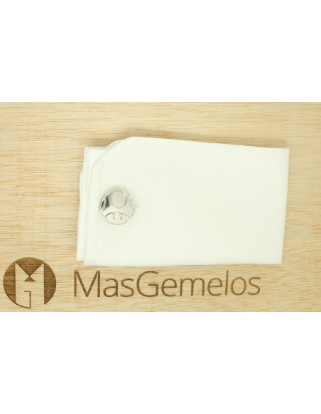 Funghi d'argento Gemelli da polso Super Mario Bros