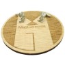 Silver Asterix cufflinks for shirt