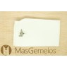 Silver Asterix cufflinks for shirt