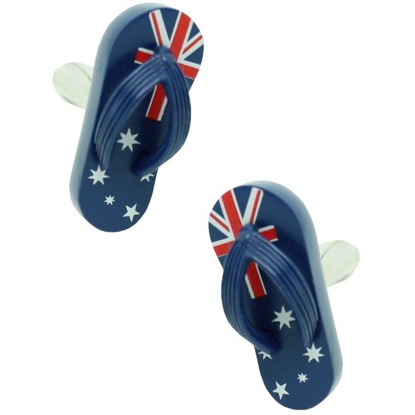 Cufflinks for shirt flip-flops from Australia