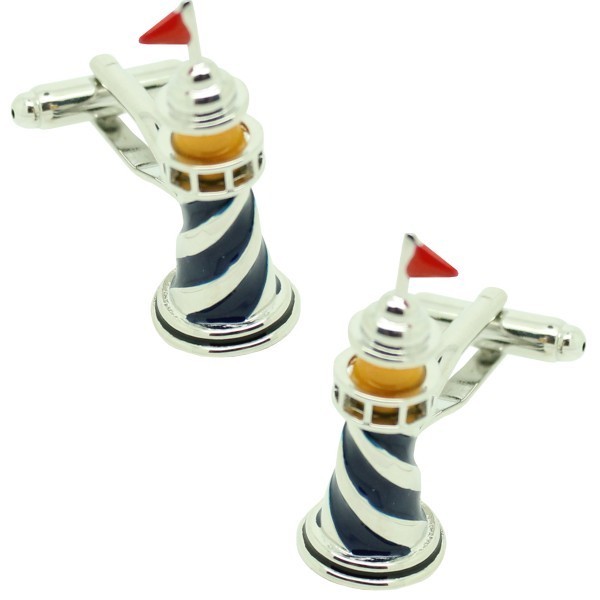 Cufflinks for shirt Faro blue