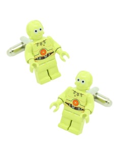 Gemelos para camisa Lego C3PO Star Wars