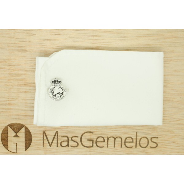Sterling Silver Cufflinks Real Racing Club Racing Santander