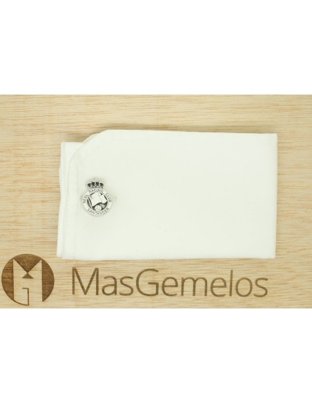 Sterling Silver Cufflinks Real Racing Club Racing Santander