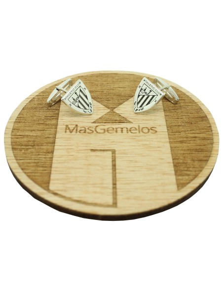 Athletic de Bilbao Manschettenknöpfe PREMIUM 925er Sterlingsilber