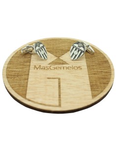 Boutons de manchette en Argent Sterling Club Valencia 2