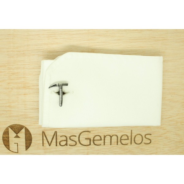 Gemelos para camisa piolet senderismo