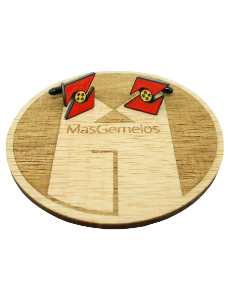 Gemelli da polso Dragon Ball con sfera del drago a 4 stelle