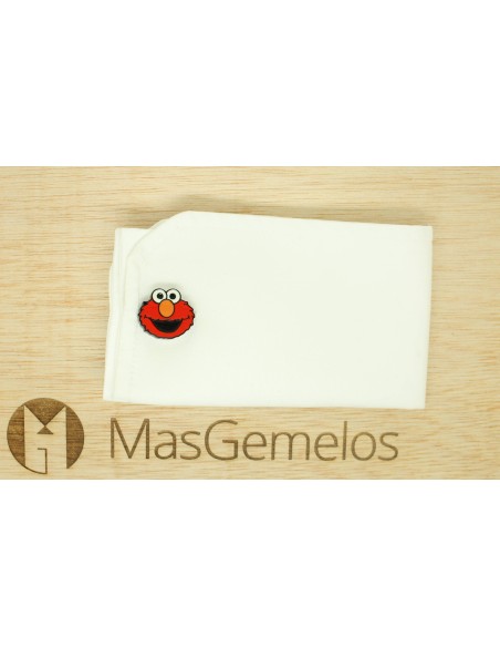 Elmo and Cookie Monster cufflinks