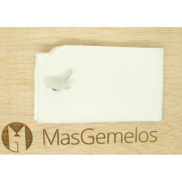 Gemelos para camisa Palo Putter plateado