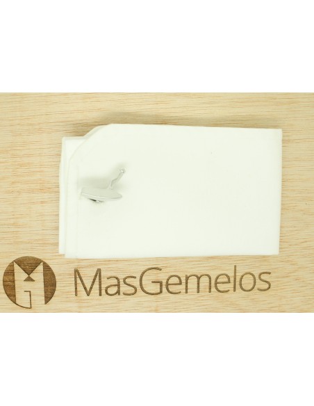 Gemelos para camisa Palo Putter plateado