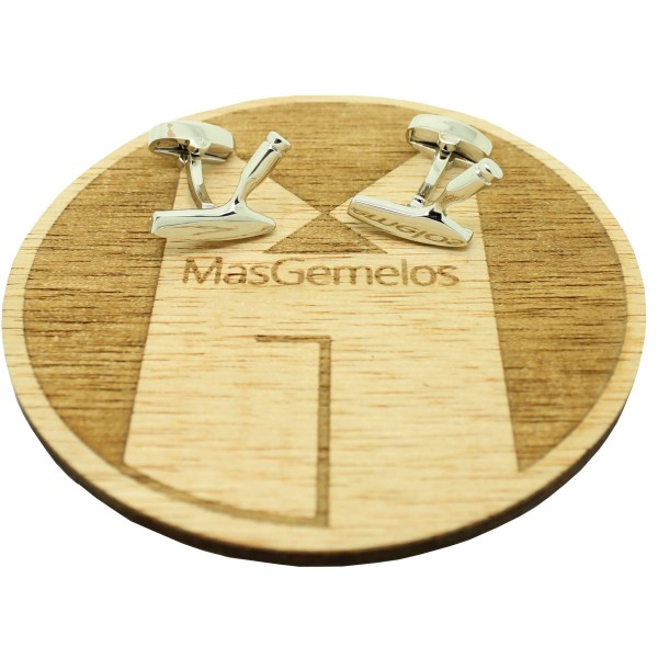 Gemelos para camisa Palo Putter plateado
