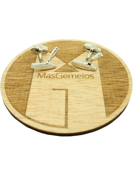 Gemelos para camisa Palo Putter plateado