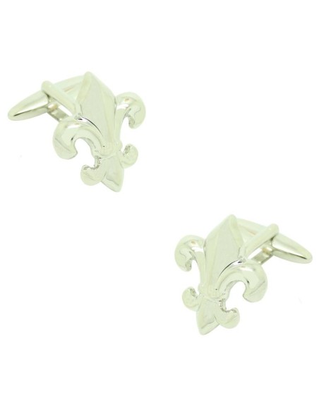 Boutons de manchette ICON Fleur de Lys plaqués