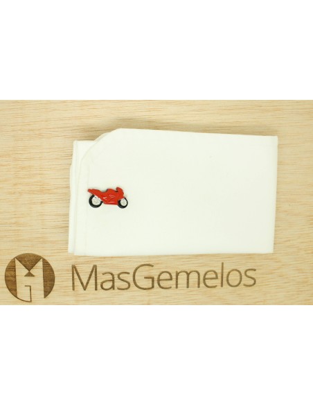 Abotoaduras Moto GP Negra