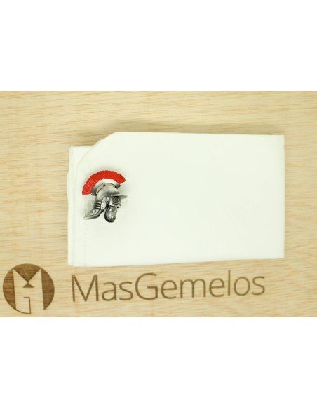 Gemelos para camisa Casco Centurión Romano