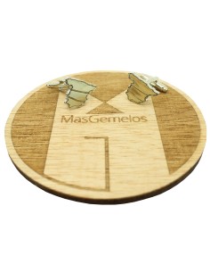 Boutons de manchette carte d'Espagne 2