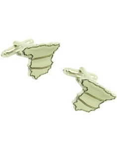 Boutons de manchette carte d'Espagne