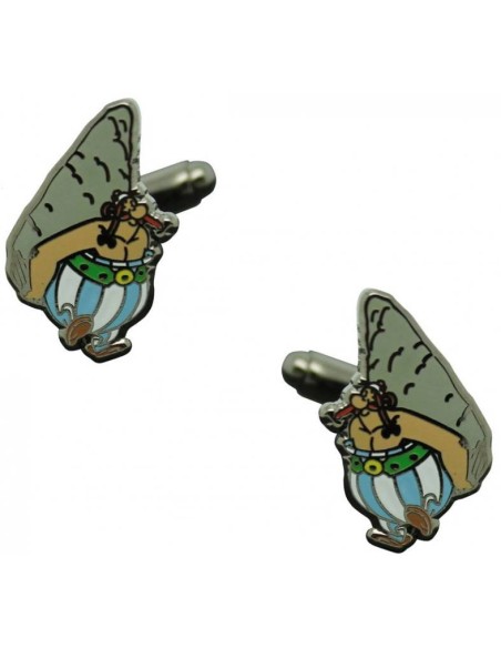 Abotoaduras para camisa personagem de quadrinhos Obelix