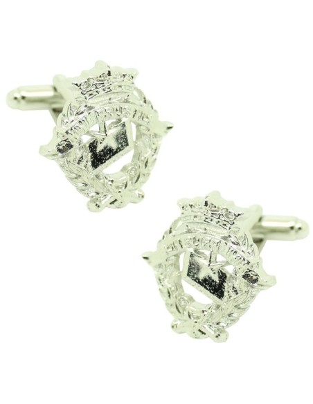 Professional Notary Insignia Steel Cufflinks