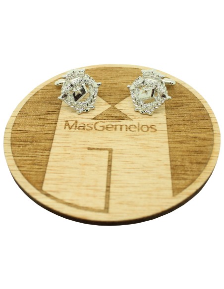 Professional Notary Insignia Steel Cufflinks