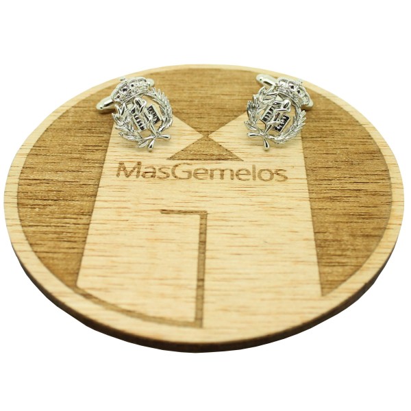 Gemelos para camisa Insignia profesional de Medicina acero