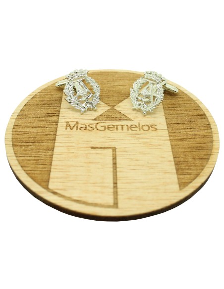 Boutons de manchette Insigne professionnel d'Architecture en acier