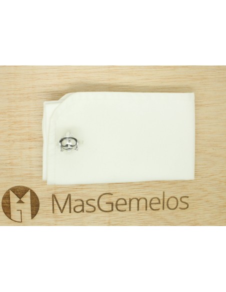 Gemelli per camicia casco da pompiere 3D argento sterling 925 PREMIUM