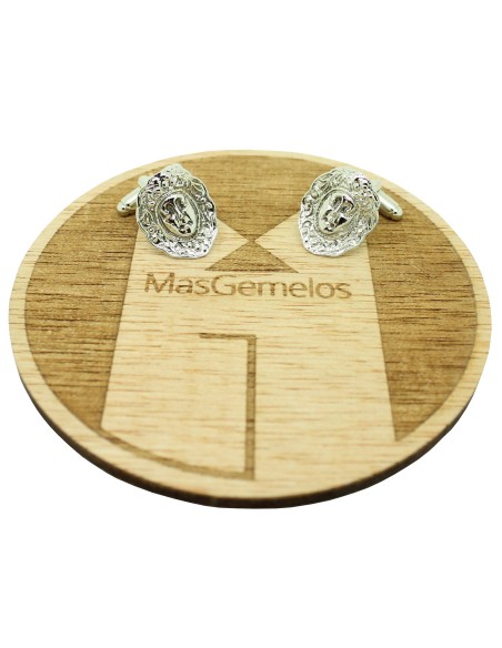 Virgin of El Rocio Face Cufflinks