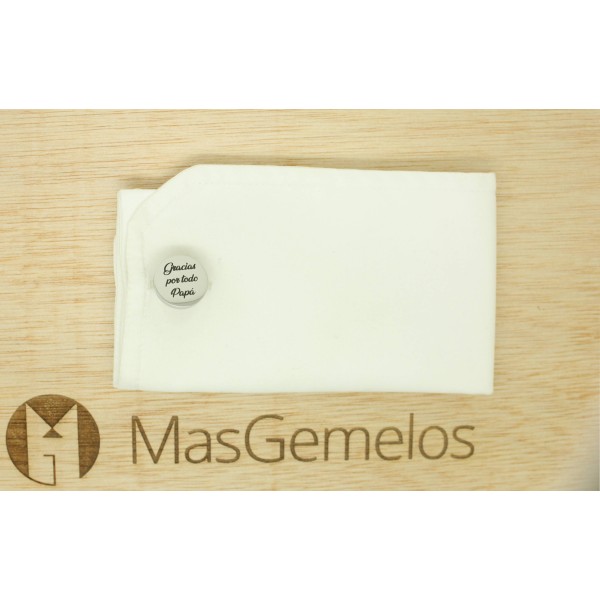 Personalized cufflinks for shirt - You are my role model, I love you,