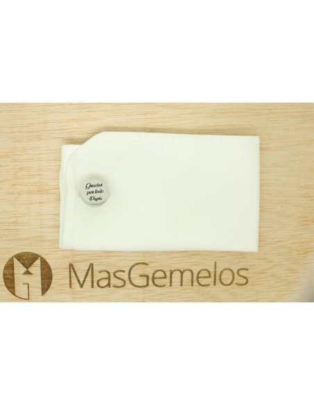 Gemelli personalizzati da polso - Sei il mio esempio da seguire, ti vo