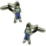 Boutons de manchette pour chemise Vegeta Dragon Ball