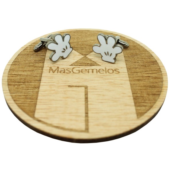 Gemelli da polso mani di Mickey mouse