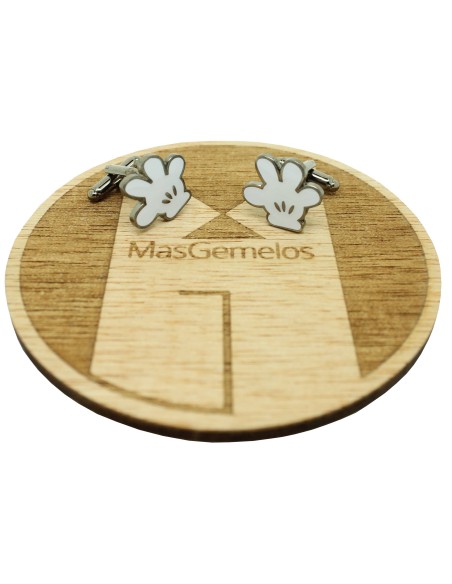 Gemelli da polso mani di Mickey mouse