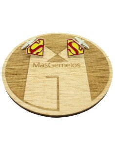Manschettenknöpfe Superman original 2