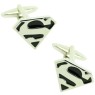 Boutons de manchette Superman noirs