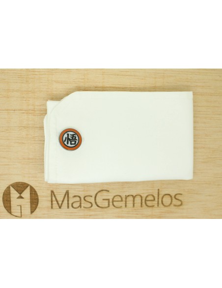 Boutons de manchette chemise Dragon Ball symbole Goku