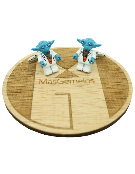 Gemelos para camisa Lego Yoda Star Wars
