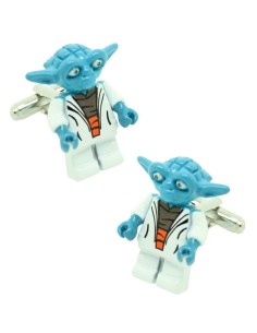 Boutons de manchette Lego Yoda Star Wars