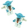 Boutons de manchette Lego Yoda Star Wars