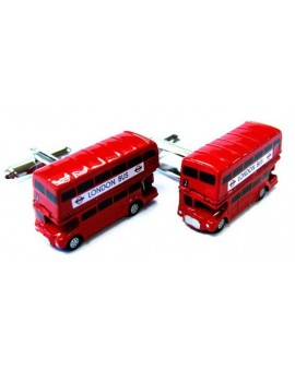 London Open Top Bus Cufflinks