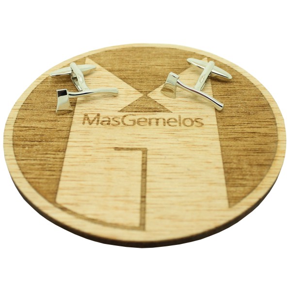 Gemelli da polso camicia Ascia biscaglina