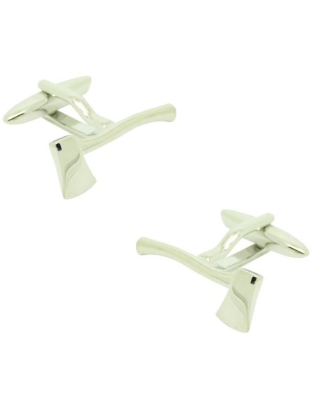 Boutons de manchette pour chemise Hache biscayenne