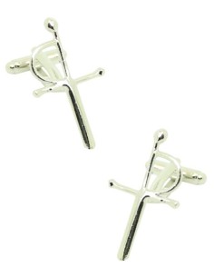 Cufflinks for shirt bullfighter's rapier