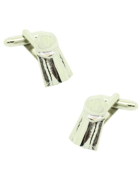 Boutons de manchette pour chemise "costal" en acier de porteur