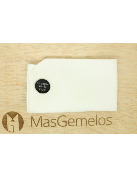 Gemelli per camicia matrimonio: Sarò sempre la tua bambina & Ti voglio